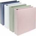 Davenport & Co 2 in. Biobased DR View Binder, Assorted Color, 4PK DA3457810